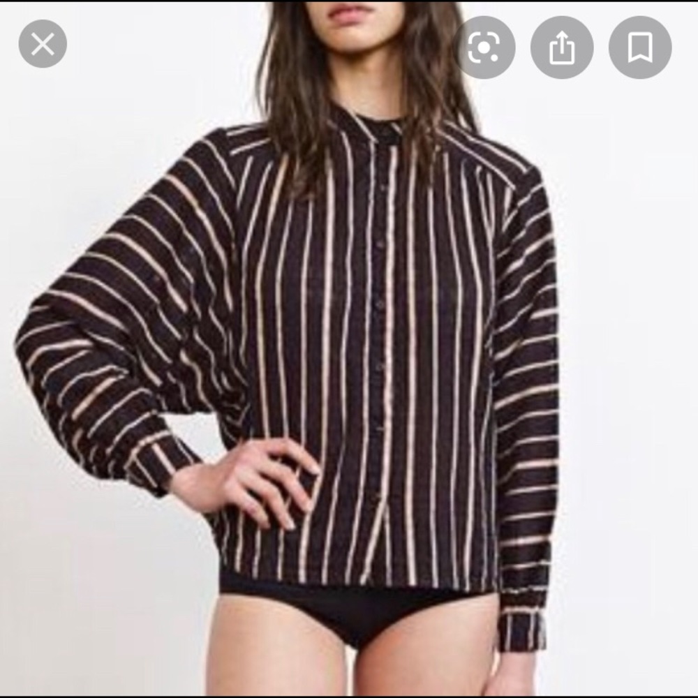 Ace&Jig Bartlett Blouse in Spellbound XS